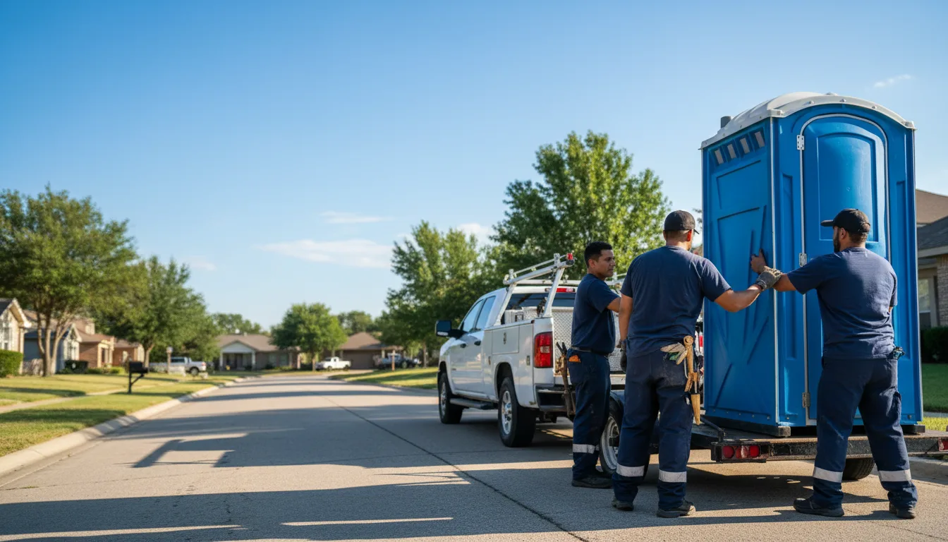 Portable Toilet Rental in Nederland, TX near me